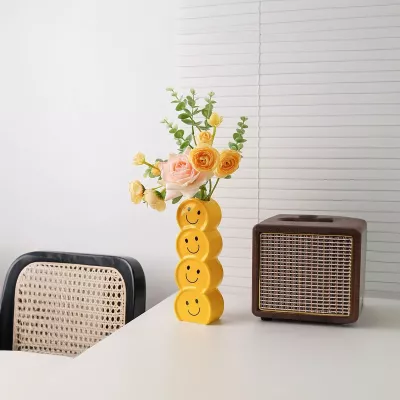 Modern Geometric Ceramic Vase