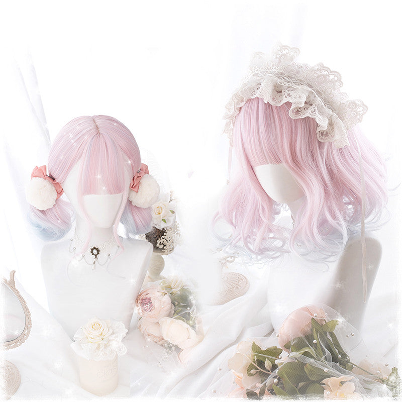 Pink Fashion Lolita Cosplay  Wig JK1494