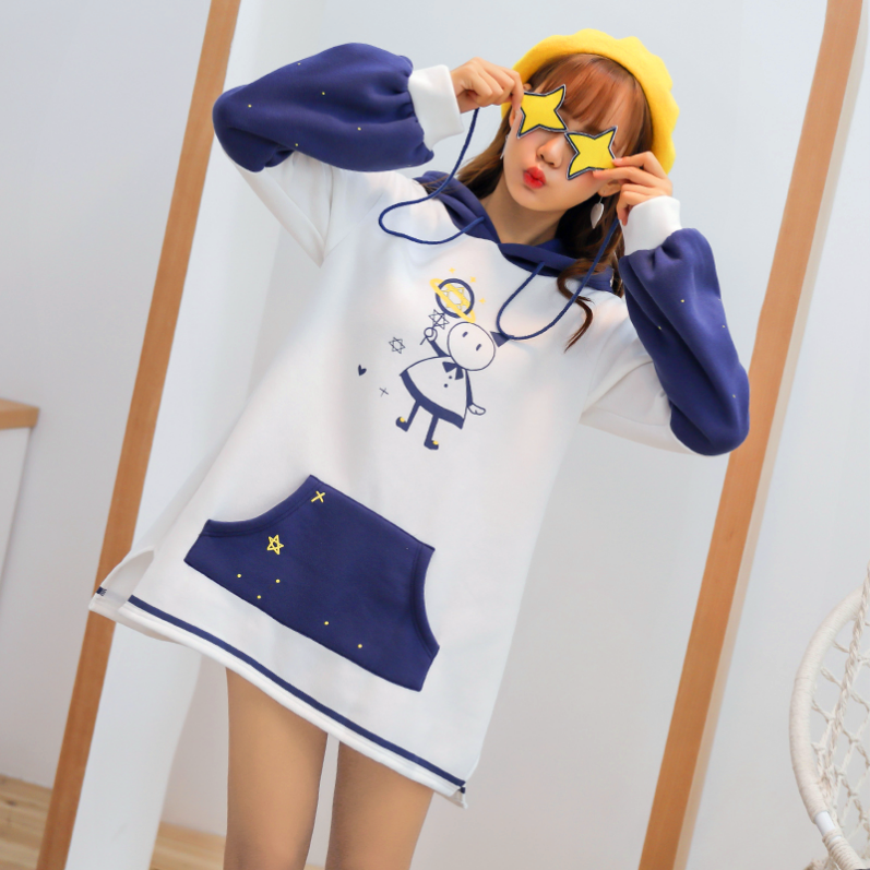 Kawaii Star Coat Dress JK1011slider_item_LFLh6v
